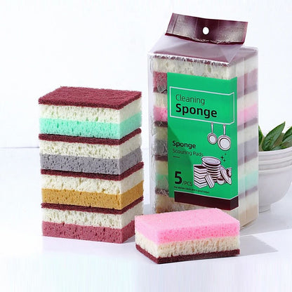 High Density Sponge Extra Thick Magic Cleaning Cloth For NonGreasy Kitchen  Catering Supplies 4