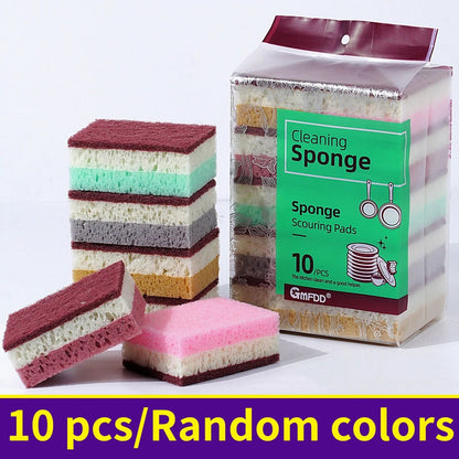 High Density Sponge Extra Thick Magic Cleaning Cloth For NonGreasy Kitchen  Catering Supplies 6