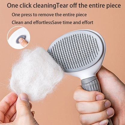 DualSided Pet Hair Remover Brush Dog  Cat Grooming Tool for Shedding Control  Soft Hair Brush fo