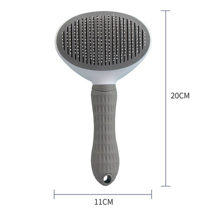 DualSided Pet Hair Remover Brush Dog  Cat Grooming Tool for Shedding Control  Soft Hair Brush fo