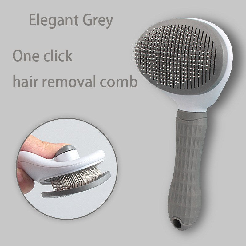 DualSided Pet Hair Remover Brush Dog  Cat Grooming Tool for Shedding Control  Soft Hair Brush fo