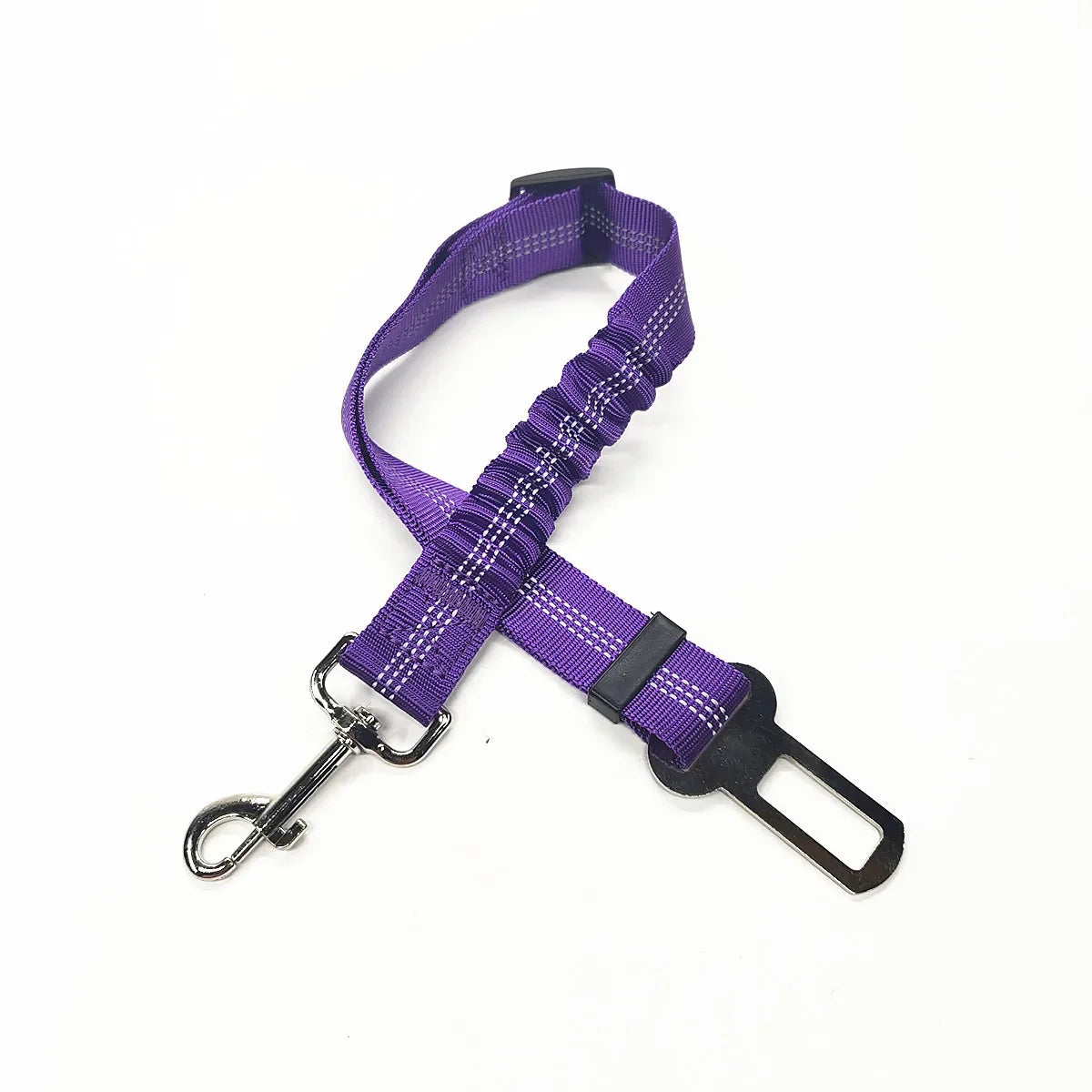 Adjustable Pet Car Seat Belt Safety Harness Clip For Dogs  Cats Universal Vehicle Travel Accessory 4