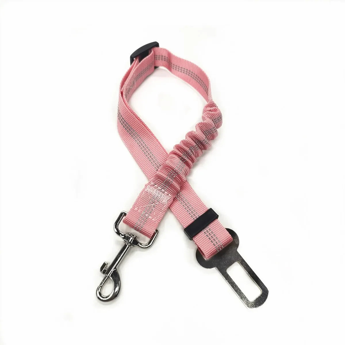 Adjustable Pet Car Seat Belt Safety Harness Clip For Dogs  Cats Universal Vehicle Travel Accessory 6