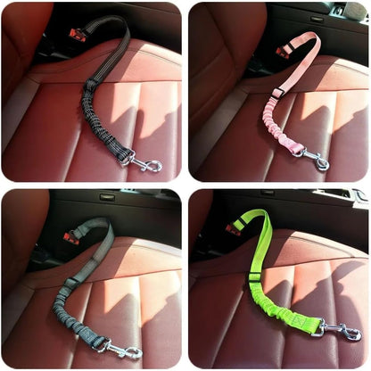 Adjustable Pet Car Seat Belt Safety Harness Clip For Dogs  Cats Universal Vehicle Travel Accessory 1