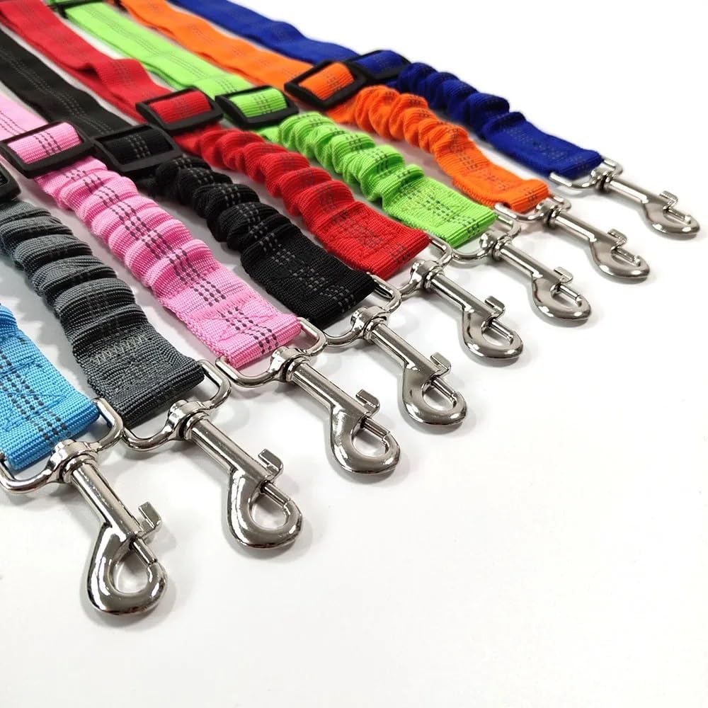 Adjustable Pet Car Seat Belt Safety Harness Clip For Dogs  Cats Universal Vehicle Travel Accessory 2