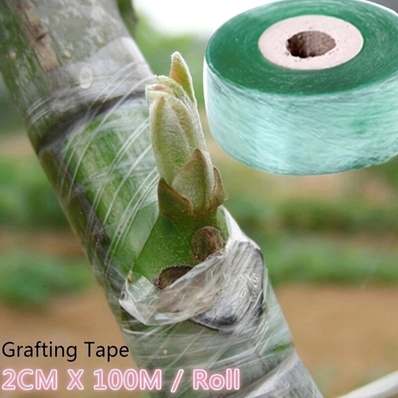 SelfAdhesive PE Grafting Tape Stretchable Garden Tree Plants Tape for Seedlings Vine  Tomato Graf