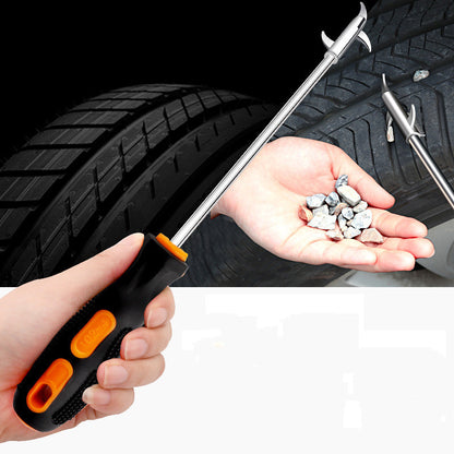 Car Tire Cleaning Hook Stone Tire Gap Buckle Stone Hook Car Tire Buckle Cleaning Tire Pick Stone To 1