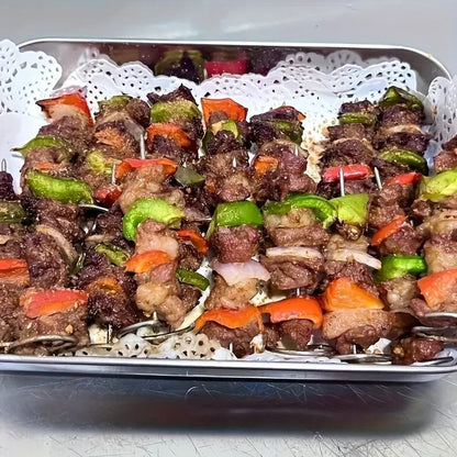 Air Fryer Oven Vertical Grill Skewers  Food Grade 304 Stainless Steel BBQ  Kebab Universal Accessor 2
