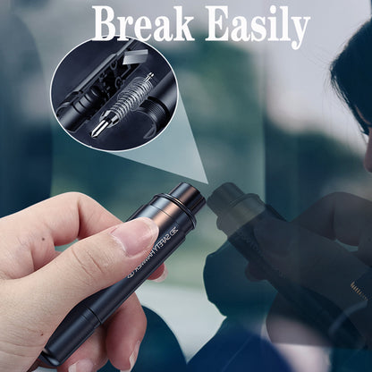 Car Safety Hammer Emergency Glass Breaker  Seat Belt Cutter 2 in 1 Rescue Tool with High Hardness T