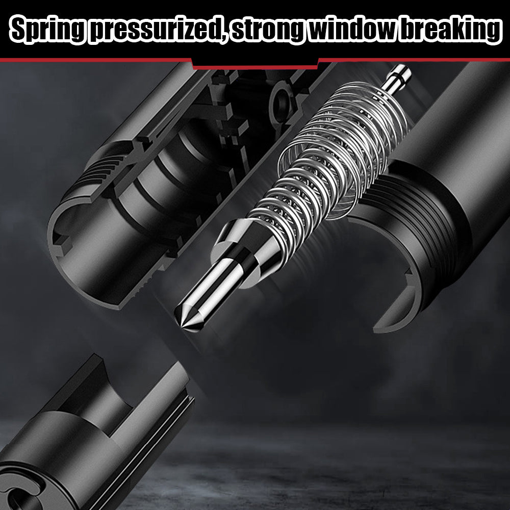 Car Safety Hammer Emergency Glass Breaker  Seat Belt Cutter 2 in 1 Rescue Tool with High Hardness T
