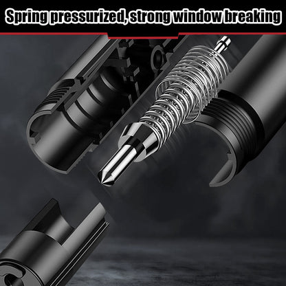 Car Safety Hammer Emergency Glass Breaker  Seat Belt Cutter 2 in 1 Rescue Tool with High Hardness T