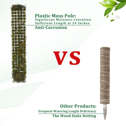 Moss Stick For Plants Growth Durable Climbing Plant Support For Indoor  Outdoor Gardening 1