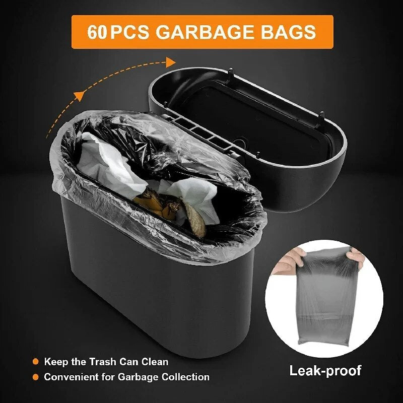 Space Saving Vehicle Garbage Storage Box  Organizer 4