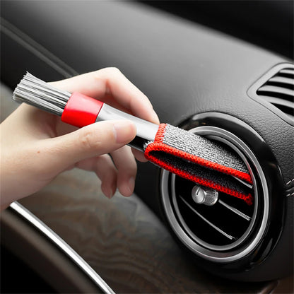 Car Air Conditioning Vent Cleaning Tool Multi Purpose Vacuum Brush for Car Interior Accessories