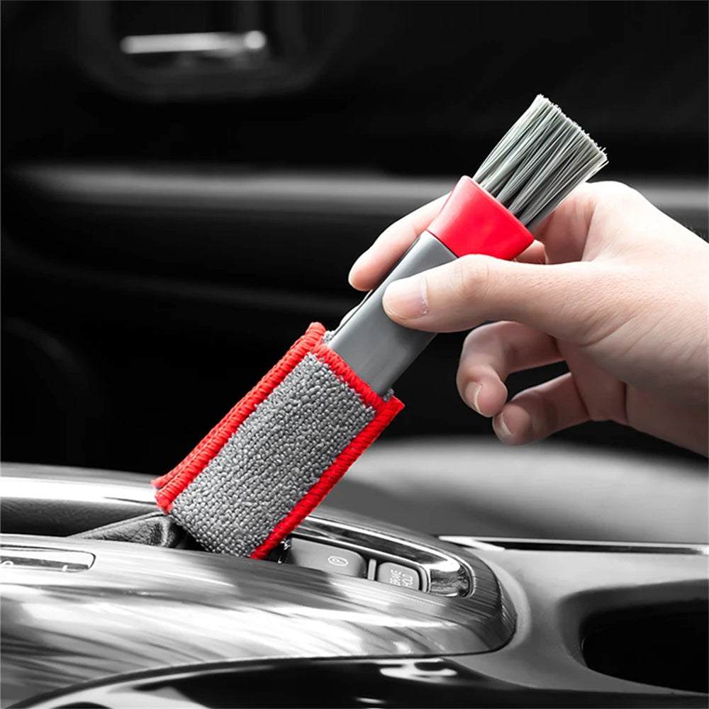 Car Air Conditioning Vent Cleaning Tool Multi Purpose Vacuum Brush for Car Interior Accessories
