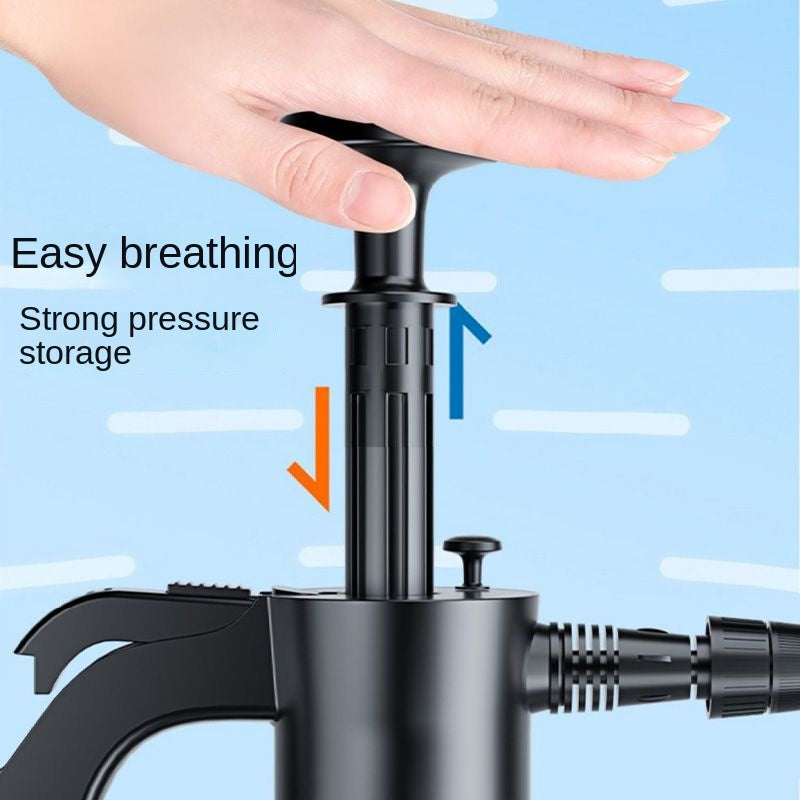 Hand Pump Foam Sprayer with 3 Nozzles Car Wash Spray Bottle for Foam Cannon  Window Cleaning