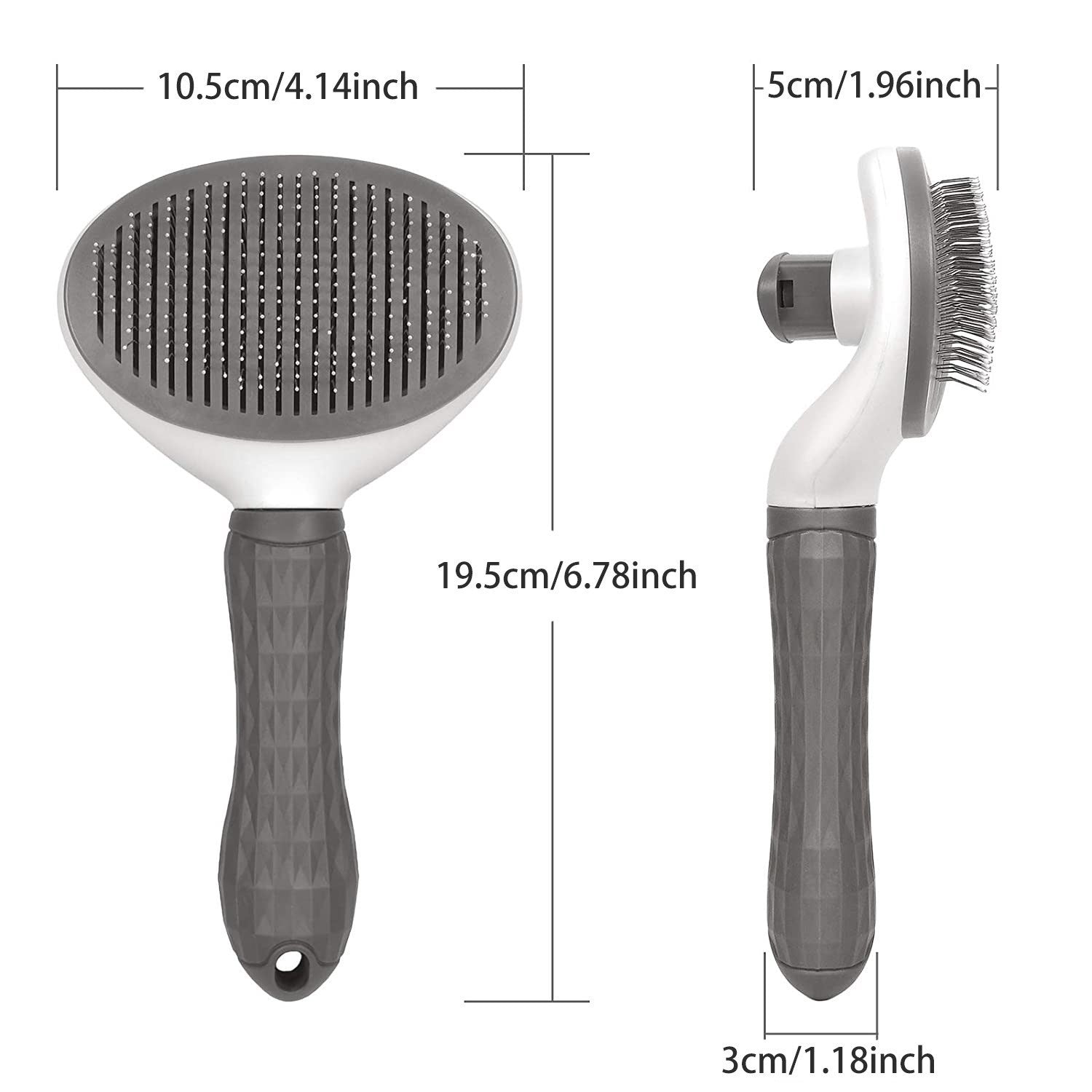 SelfCleaning Pet Hair Remover Brush Grooming Tool for Dogs  Cats  Pet Dog Brush  Cat Comb