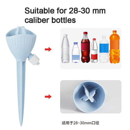 Self Watering Flower Irrigator Adjustable Flow Rate Dripper Automatic Plant Watering Device for Indo