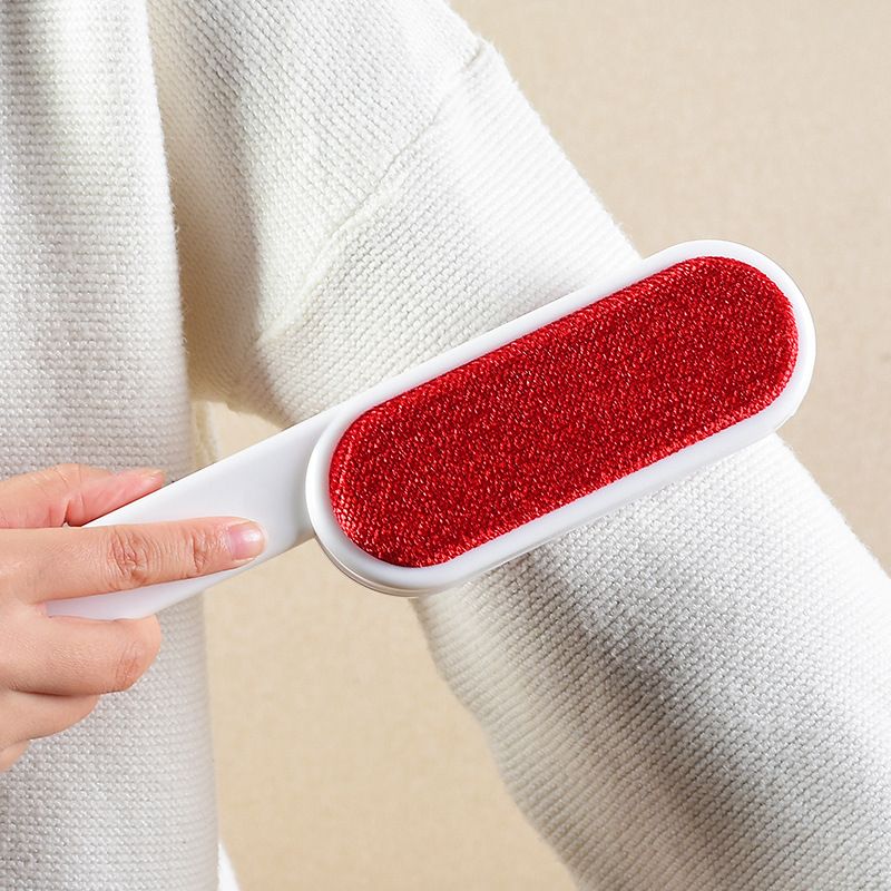 DualSided Dedusting Brush SelfCleaning Pet Hair Roller for Removing Dog  Cat Hair from Furniture
