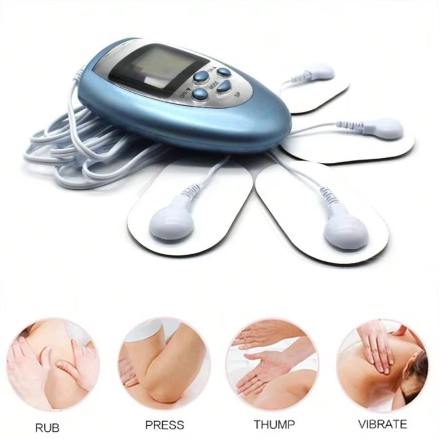 Newest TENS Body Massager Electrical Vibrating Meridian Pulse Stimulator For Muscle Pain Relief  Re 1