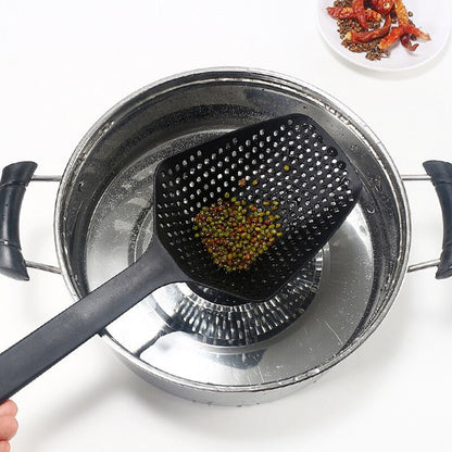 Kitchen Strainer Spoon Professional Oil Draining Tool For Deep Frying Heavy Duty Food Filter With E 4