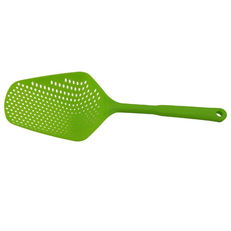 Kitchen Strainer Spoon Professional Oil Draining Tool For Deep Frying Heavy Duty Food Filter With E 8