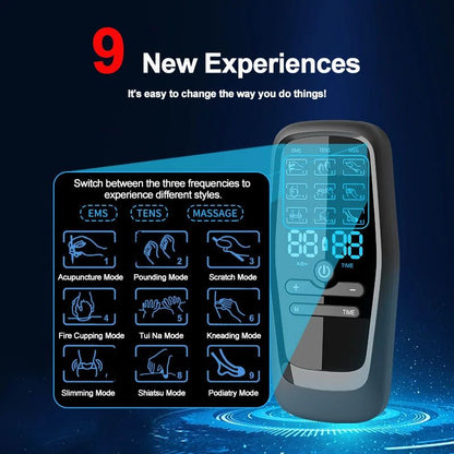 Electric Muscle Stimulator  TENS Massager Digital Therapy For Back Pain Slimming And Body Relaxatio 2