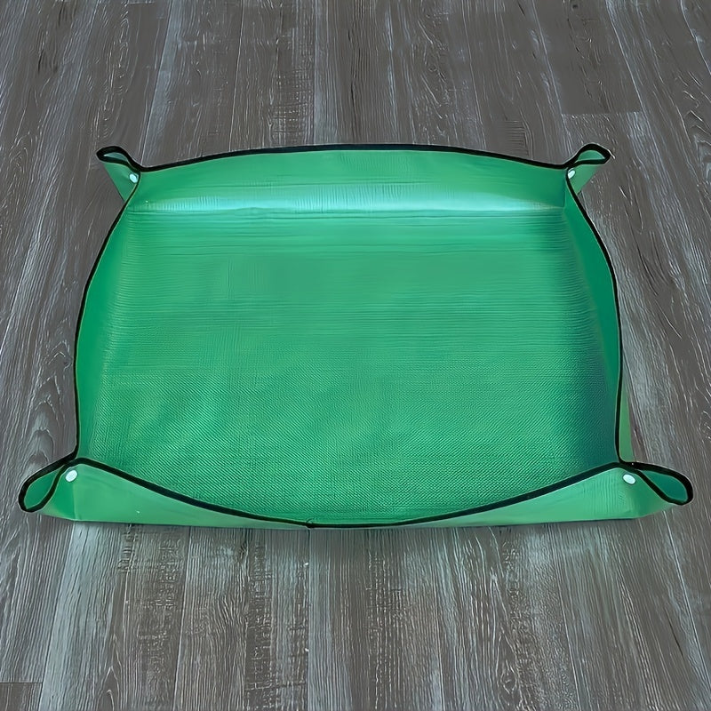 Planting Mat Gardening Potting Pad Foldable Garden Plant Flowers Pot Transplanting Waterproof Mats 2