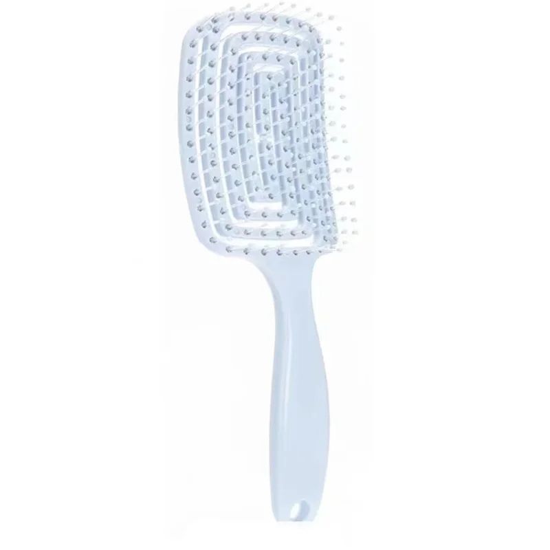 Elastic Massage Comb  Hollow Out Hair Brush Fast Blow Drying Detangling Tool For All Hair Types 12