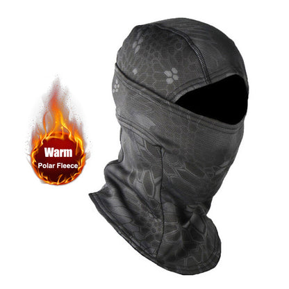Outdoor ColdProof Ski Balaclava Mask FleeceLined Helmet Liner For Motorcycle Cycling  Snow Sports 5