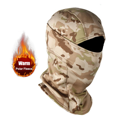 Outdoor ColdProof Ski Balaclava Mask FleeceLined Helmet Liner For Motorcycle Cycling  Snow Sports 7