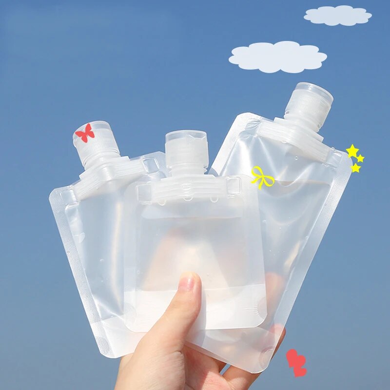 Portable Travel Subpackage Containers Reusable Cosmetic Bottles For Shampoo Lotion  Gel 2