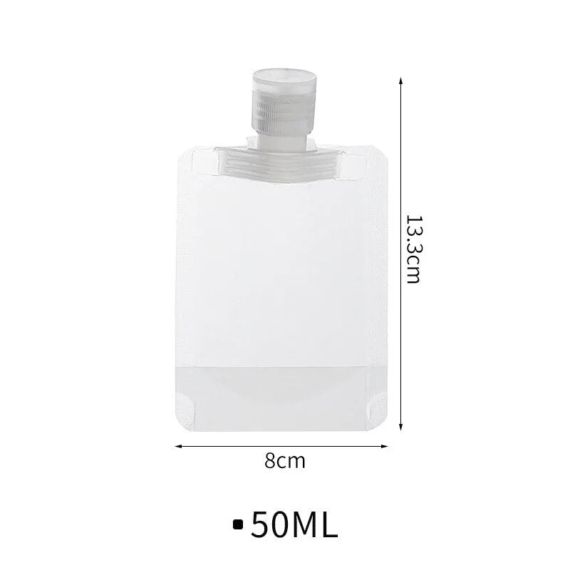 Portable Travel Subpackage Containers Reusable Cosmetic Bottles For Shampoo Lotion  Gel 4
