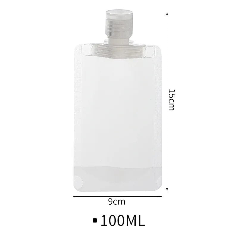 Portable Travel Subpackage Containers Reusable Cosmetic Bottles For Shampoo Lotion  Gel 5