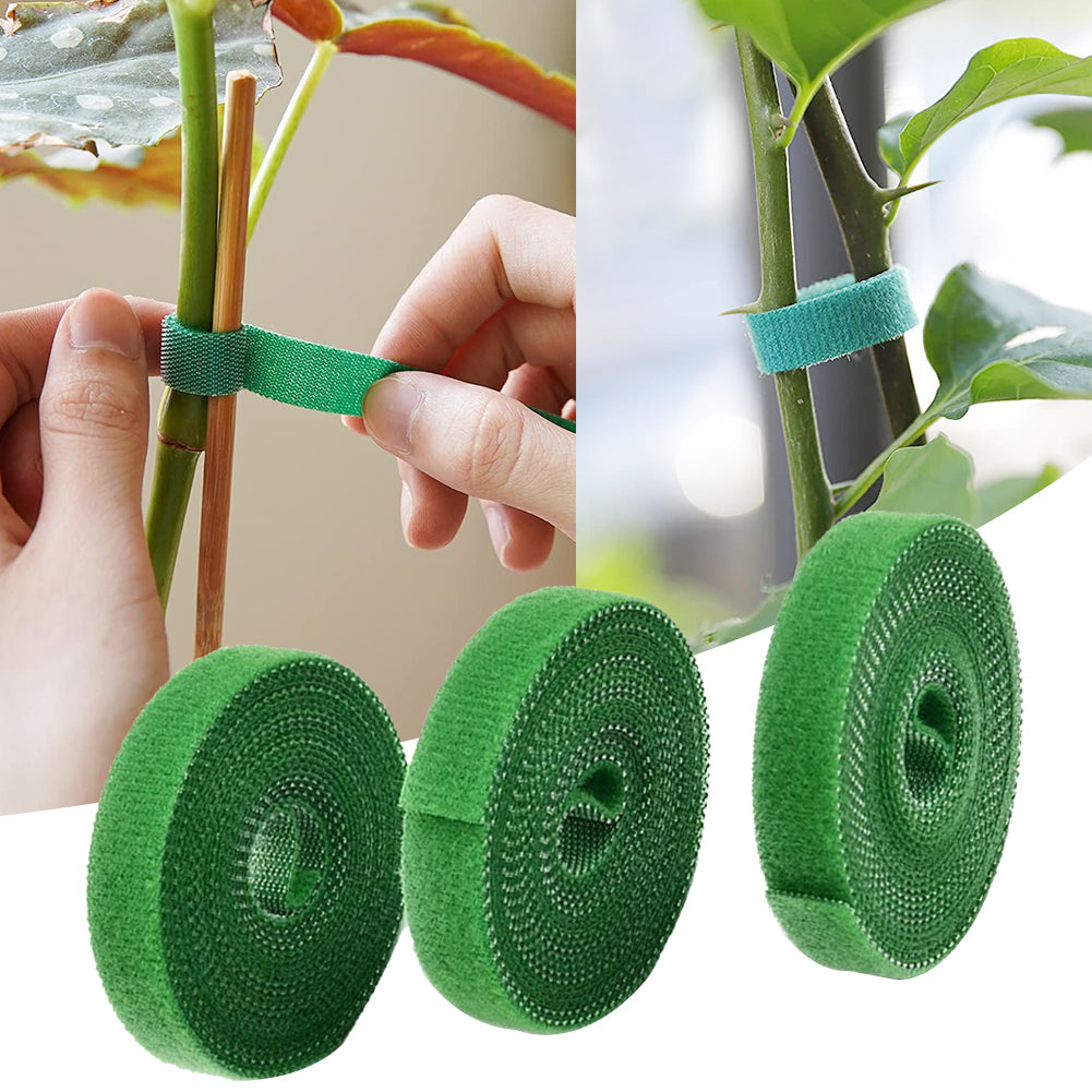 Plant Support Ties 3 Pack Garden Twine For Bamboo Canes  Stakes Gentle Yet Strong Nylon Straps To P 1