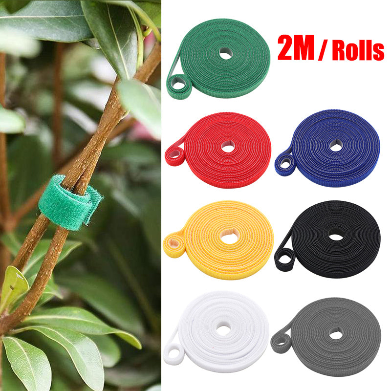 Plant Support Ties 3 Pack Garden Twine For Bamboo Canes  Stakes Gentle Yet Strong Nylon Straps To P 2