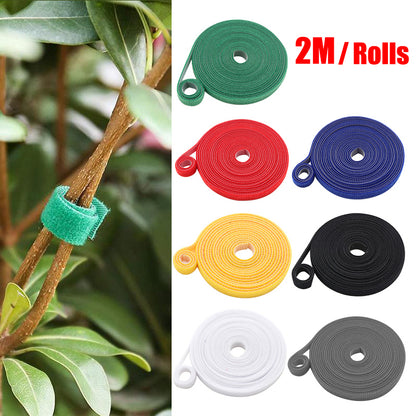Plant Support Ties 3 Pack Garden Twine For Bamboo Canes  Stakes Gentle Yet Strong Nylon Straps To P 2
