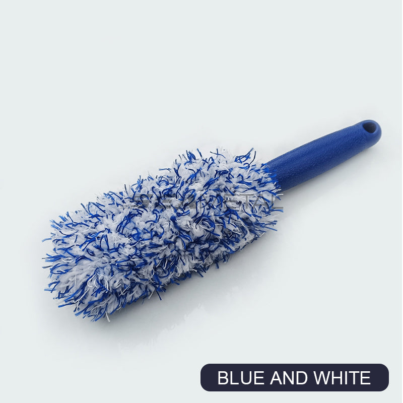 Durable Car Cleaning Brush Soft Bristle Wheel Hub  Rim Washing Tool For Dust Removal 5