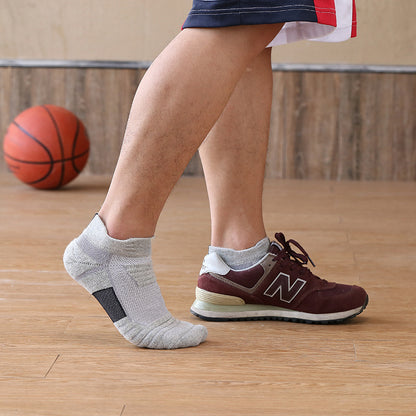 Anti-Slip Football Socks for Men, Cotton Sport Socks for Soccer, Basketball | Short & Long Tube Design
