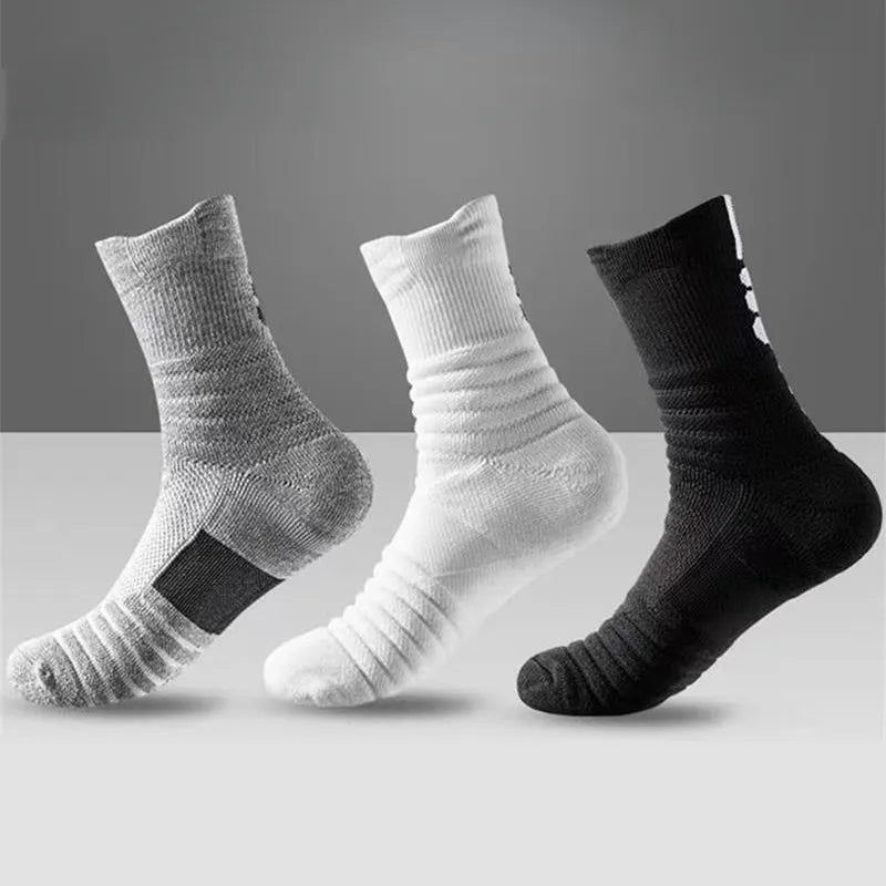 AntiSlip Football Socks for Men Cotton Sport Socks for Soccer Basketball  Short  Long Tube Desi