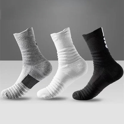 AntiSlip Football Socks for Men Cotton Sport Socks for Soccer Basketball  Short  Long Tube Desi