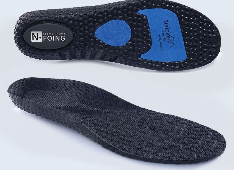 Deodorant Shoe Insoles Comfort Pads with Massage Care for Men  Women  ShockAbsorbing  Breathabl