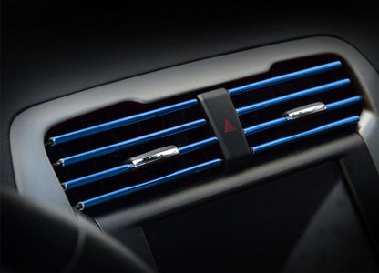UShape Car Air Conditioner Outlet Decorative Trim Stylish Moulding  Corner Protector for Auto Sty