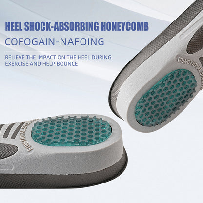 1 Pair Plantar Fasciitis Orthotic Shoe Inserts Arch Support Gel Insoles for Athletic Running  Comf