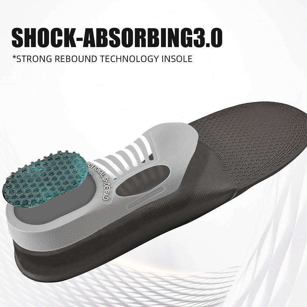 1 Pair Plantar Fasciitis Orthotic Shoe Inserts Arch Support Gel Insoles for Athletic Running  Comf