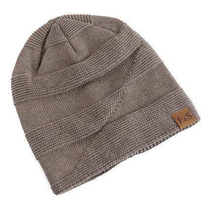 New Unisex Slouchy Winter Hats FurLined Warm Beanie Cap For Men  Women 4