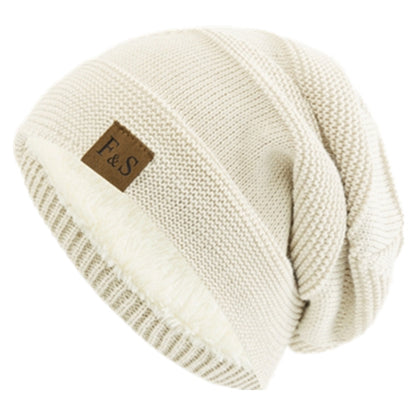 New Unisex Slouchy Winter Hats FurLined Warm Beanie Cap For Men  Women 6