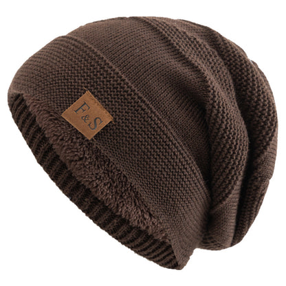 New Unisex Slouchy Winter Hats FurLined Warm Beanie Cap For Men  Women 7