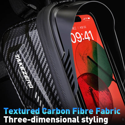 NEWBOLER Waterproof Bike Frame Bag Touchscreen Phone Case Rainproof Cycling Top Tube Bag For MTB  R 5