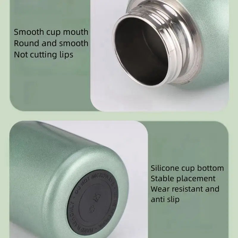 Insulated Stainless Steel Travel Mug, Keeps Drinks Hot or Cold, Perfect for Camping & Travel